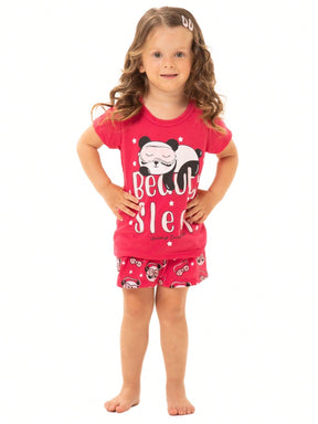 Kit de 3 Pijamas para Bebês Meninas - Conforto e Estilo em Roupas de Dormir Infantis