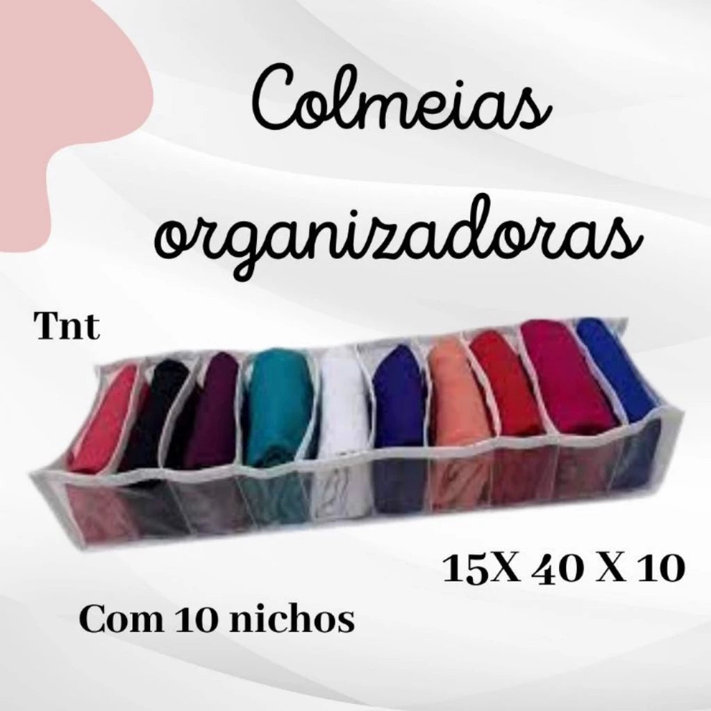 Colmeias organizadoras para bebê Kit 10 unidades(Tamanho 15x40x10)