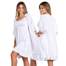 Conjunto Saída de Maternidade Camisola de Amamentação mais Robe | 184.850