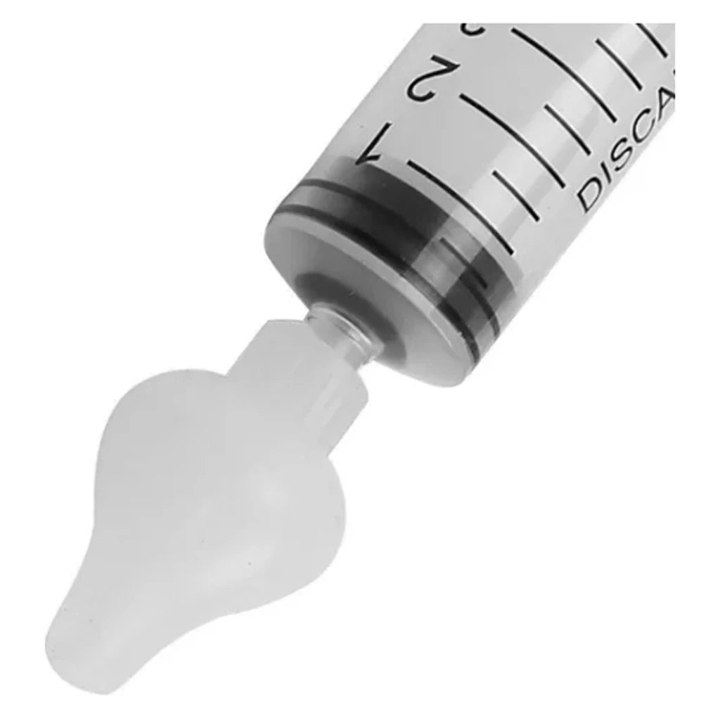 Lavador Nasal Seringa Com Ponta Em Silicone 2 Unidades 15655 - Buba