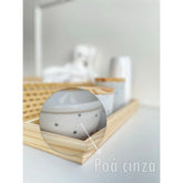 Kit Higiene Bebê Moderno Porcelana Poá Pinus Banho Cuidados K066